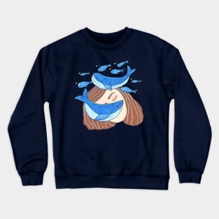 Whale Dreams Crewneck Sweatshirt